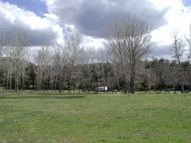 View from our camp site