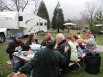 Potluck at 40 degrees...eat fast!