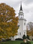 A country church in October