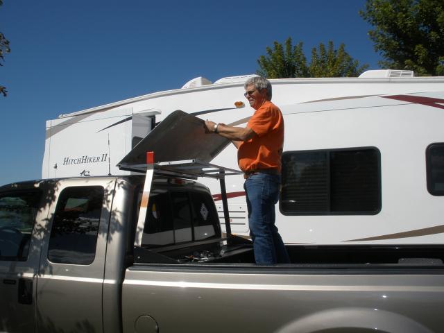 Vern Lowers His BatWing