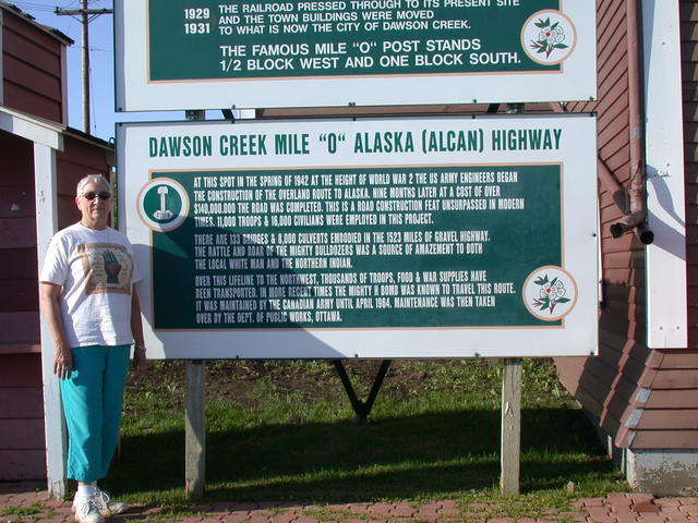 Mile "0" Dawson Creek