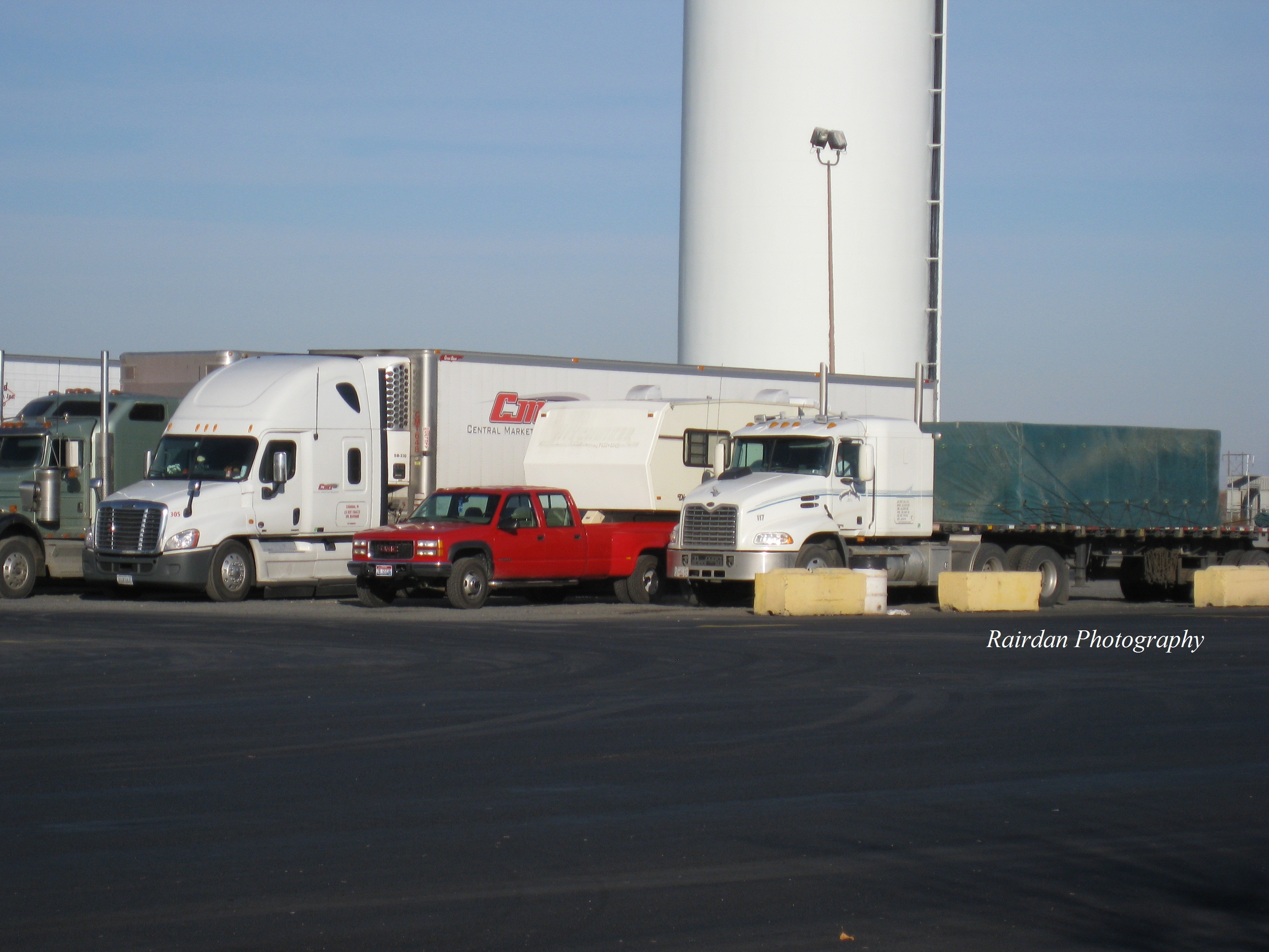 Parking with the big kids