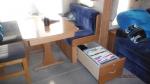 Booth bench drawer