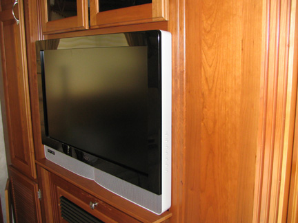 Living Room Television Install 009