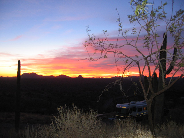 Beautiful sunset