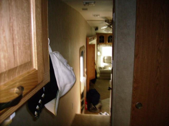 Hallway from Bedroom toward rear