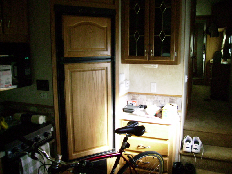 Kitchen facing forward