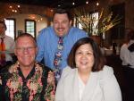 Sandi, Dwayne, & I at The Macaroni Grill