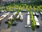 A portion of the performer's rvs