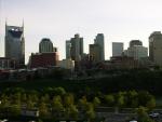 Nashville skyline from LP Field