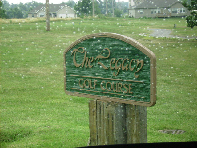 Legacy GC sign at entrane