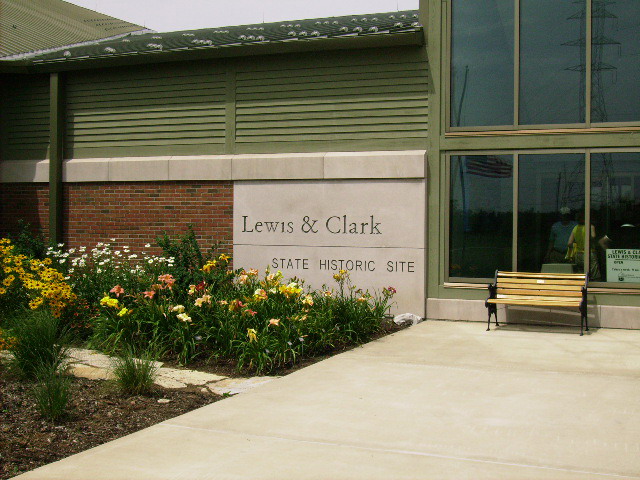 Lewis & Clark historic site in Illinois