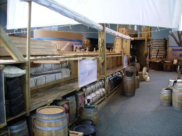 Lewis & Clark historic site keelboat display #2