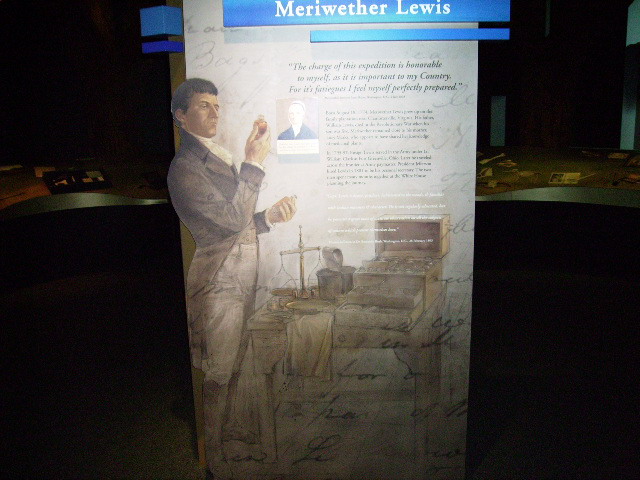Lewis & Clark historic site Meriwether plaque