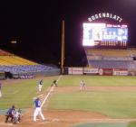 Shot during the game at Rosenblatt Stadium