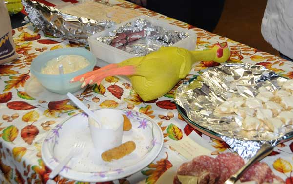 Is That Chicken on the Food Table?