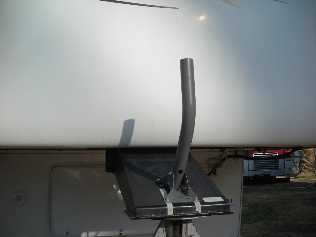 Front Sat. Dish Pole
