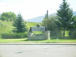 City sign for Butte, MT